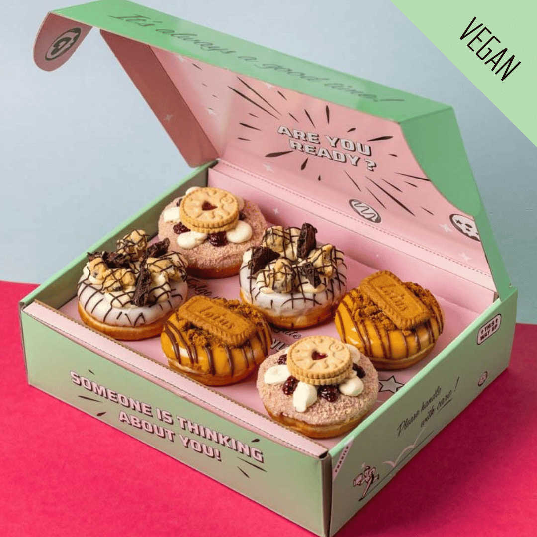 "Vegan Special" doughnut gift box