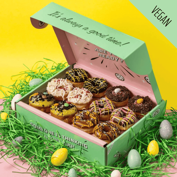"Easter Special" vegan mini doughnut gift box