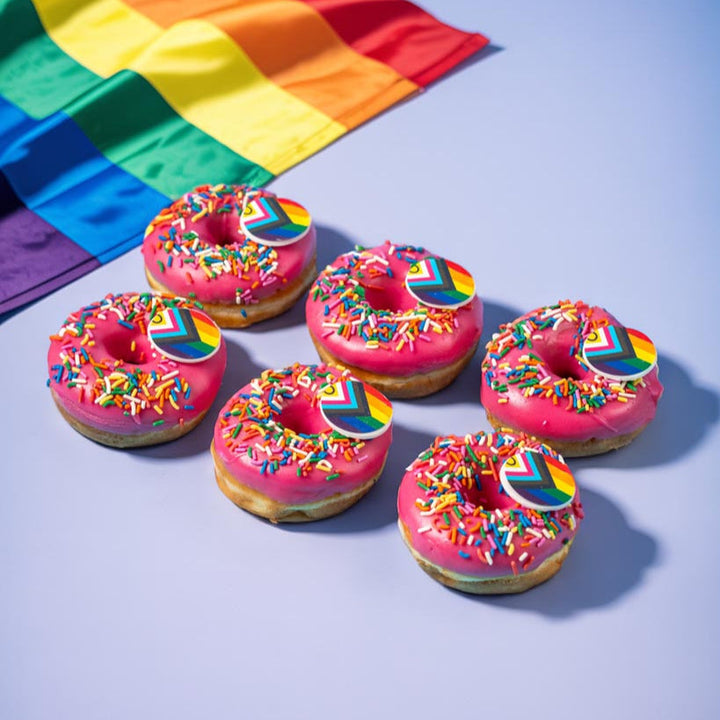 "Pride Month Special" vegan doughnut gift box