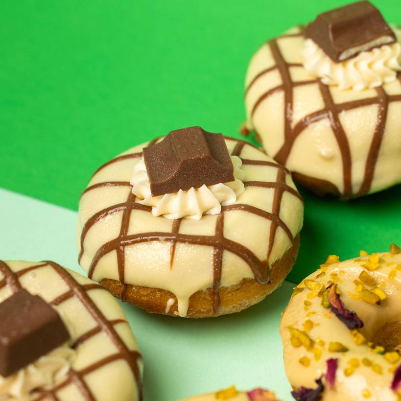 "Choccy Squad" gluten free mini cake doughnut gift box