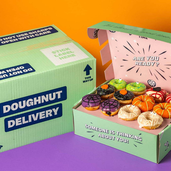 "Halloween Special" vegan mini doughnut gift box