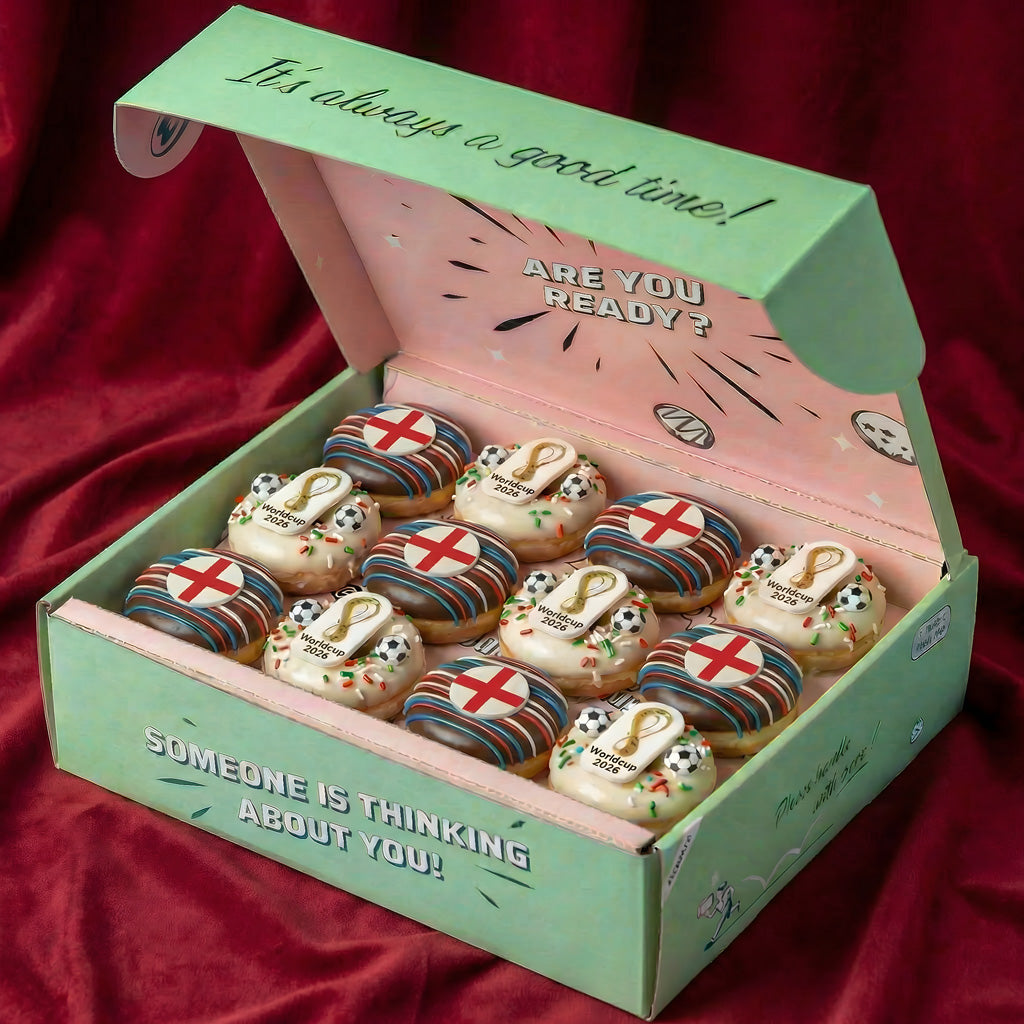 World Cup 26 Choose Your Country mini doughnut gift box