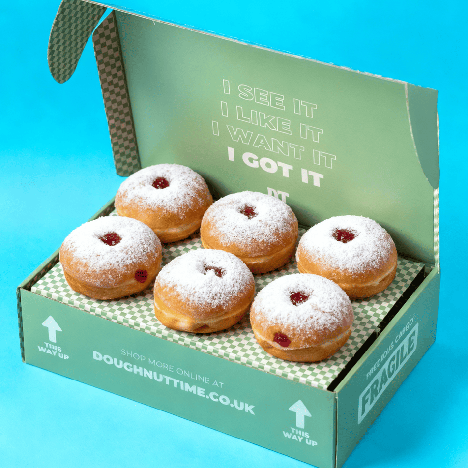 "Classic Berliner" vegan doughnut gift box