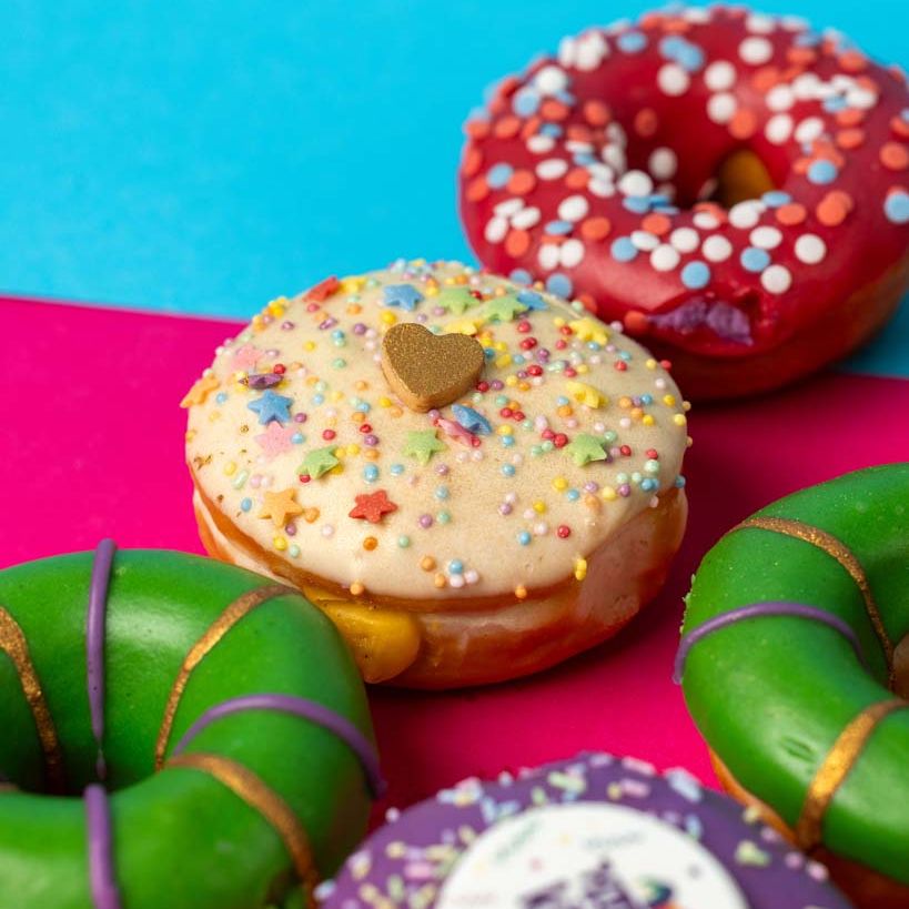 "Carnival Special" mini doughnut gift box