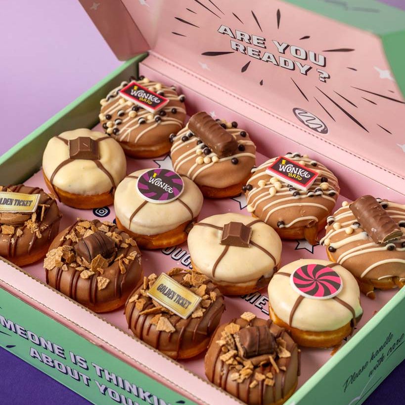 "Willy Wonka" Mini-Donut gift box