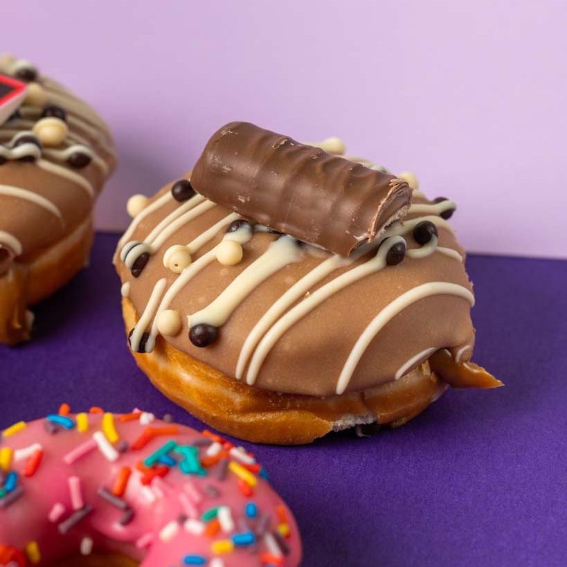 "Wonka's Favorites" mini donut gift box