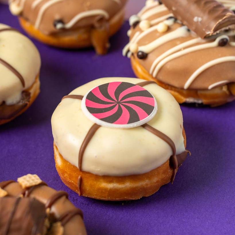 "Willy Wonka" mini doughnut gift box