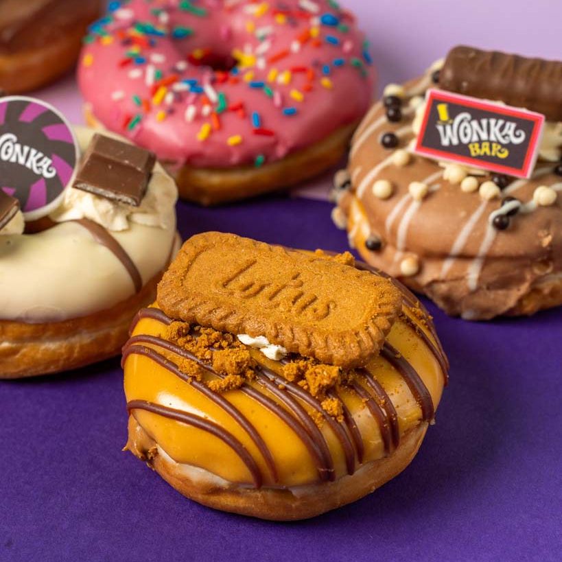 "Wonka's Favorites" donut gift box