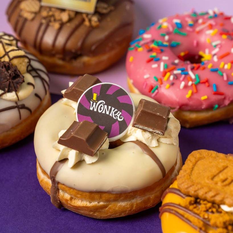 "Wonka's Favorites" doughnut gift box