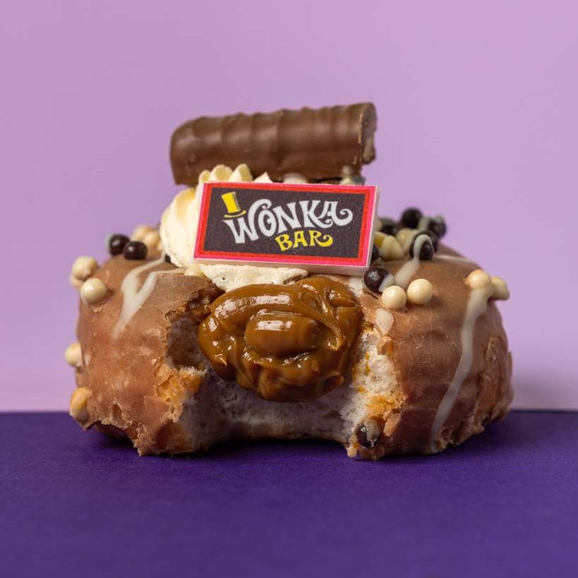 "Willy Wonka Special" doughnut gift box