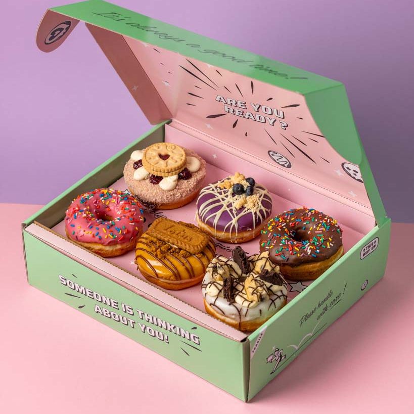 "Vegan Selection" donut gift box (VG)