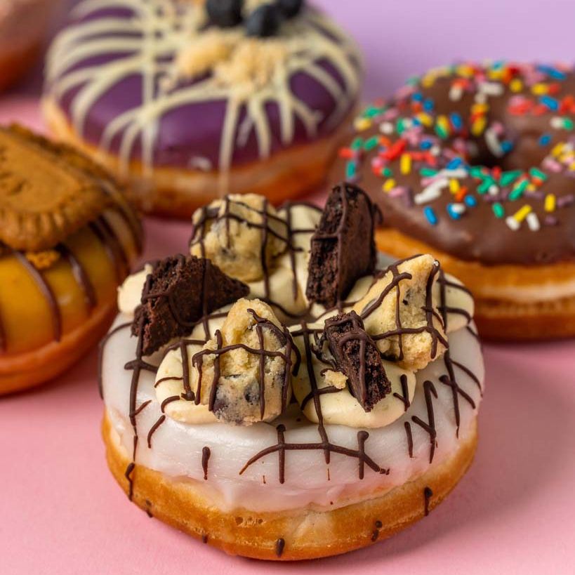 "Vegan Selection" doughnut gift box