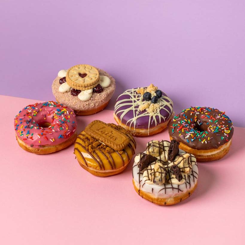 "Vegan Selection" doughnut gift box