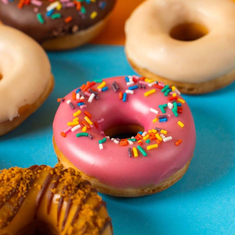 "Classic Rings" vegan mini doughnut gift box