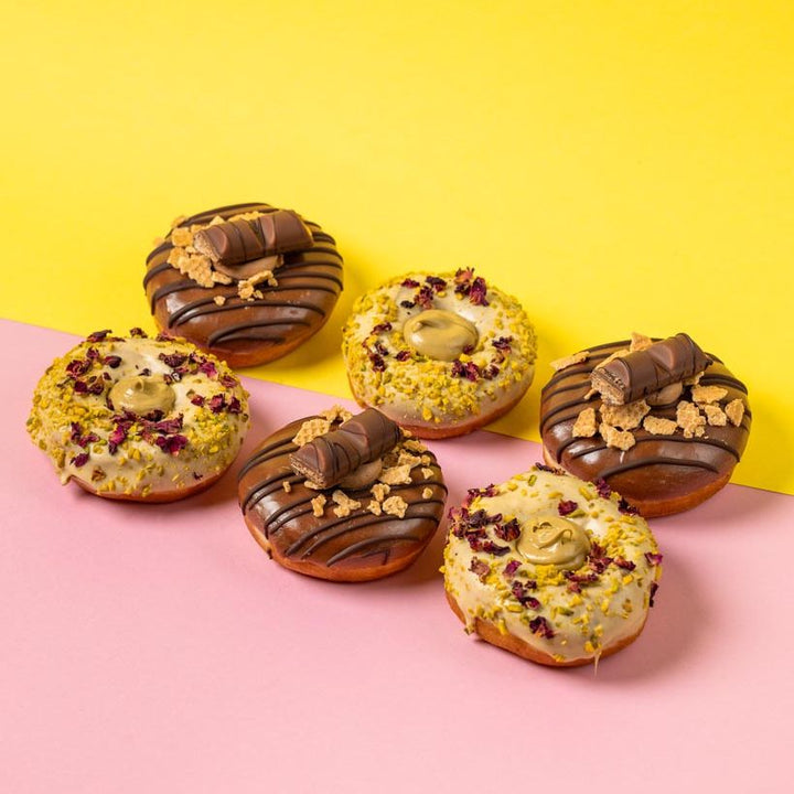 "Chocolate-Pistachio" doughnut gift box