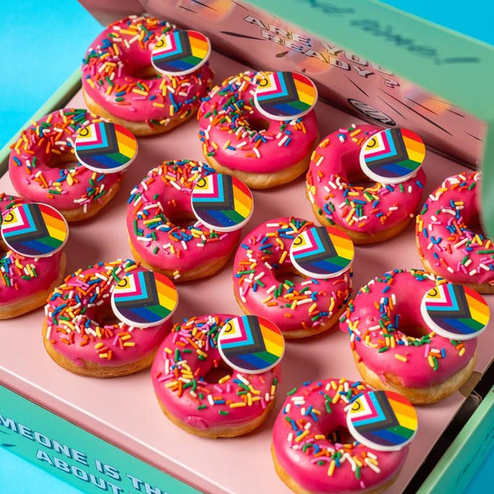 "Pride Month Special" vegan mini doughnut gift box