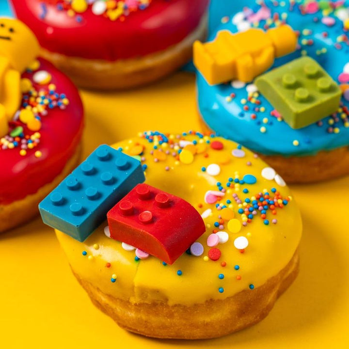 "Brick Party" doughnut gift box
