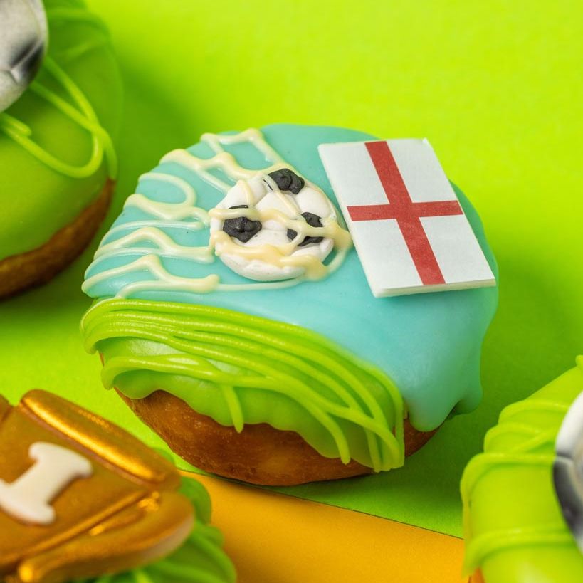 "Football Special" doughnut gift box (vegan)