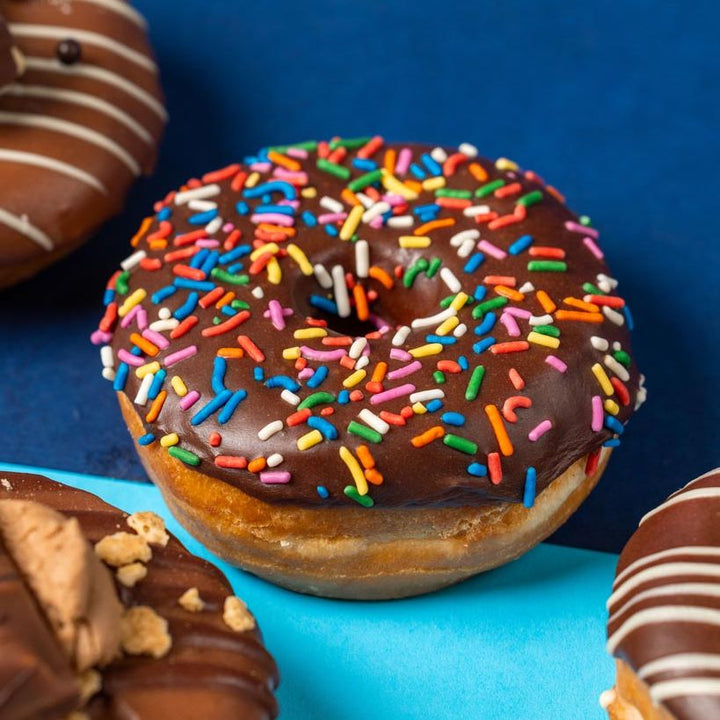 "Chocoholics" doughnut gift box