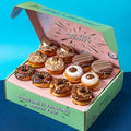 "Chocoholics" mini doughnut gift box