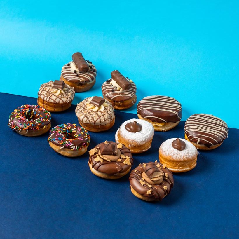 "Chocoholics 3.1" mini doughnut gift box