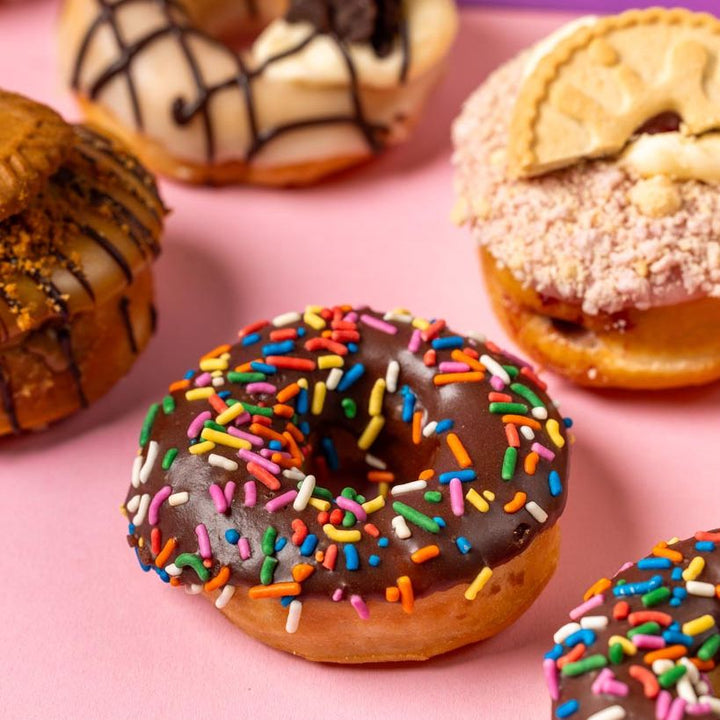 "Vegan Selection" mini doughnut gift box