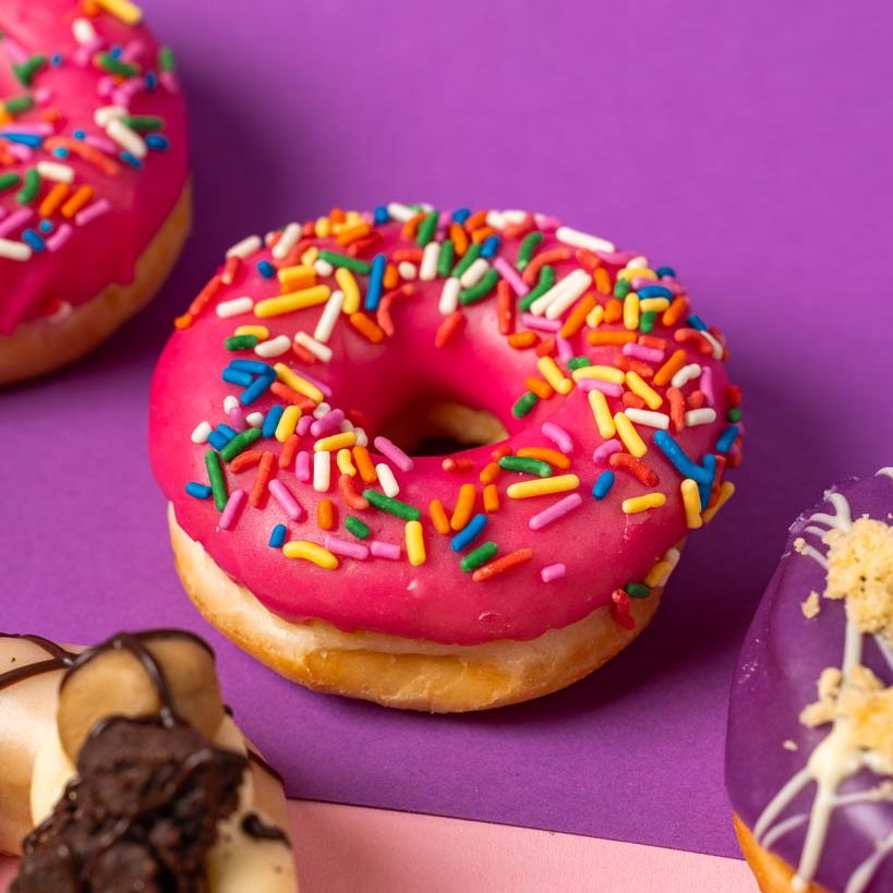 "Vegan Selection" mini doughnut gift box