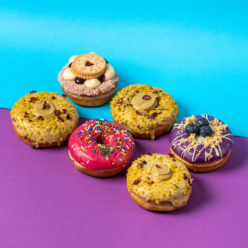 "Pistachio Paradise" doughnut gift box