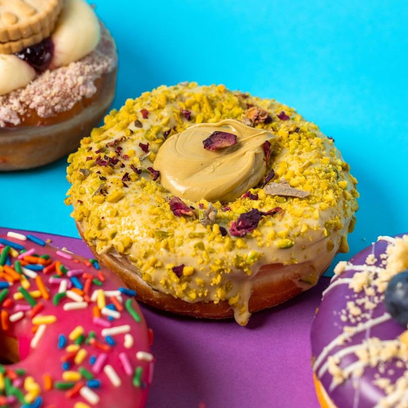 "Pistachio Paradise" doughnut gift box