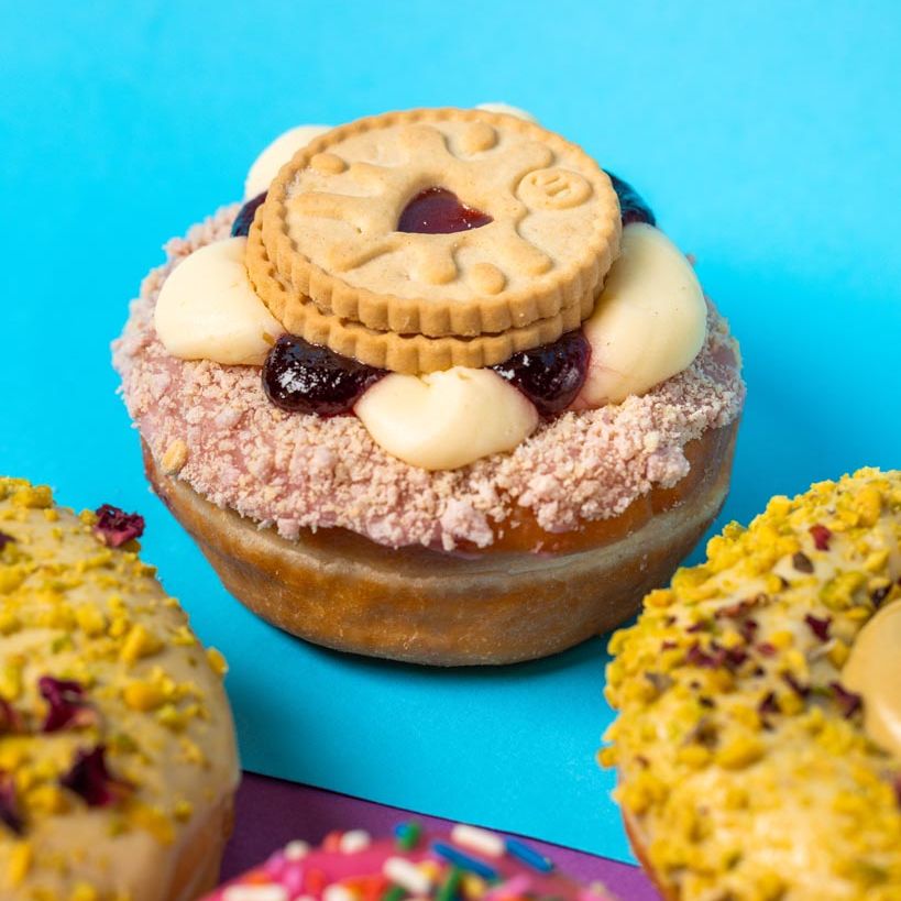 "Pistachio Paradise" donut gift box