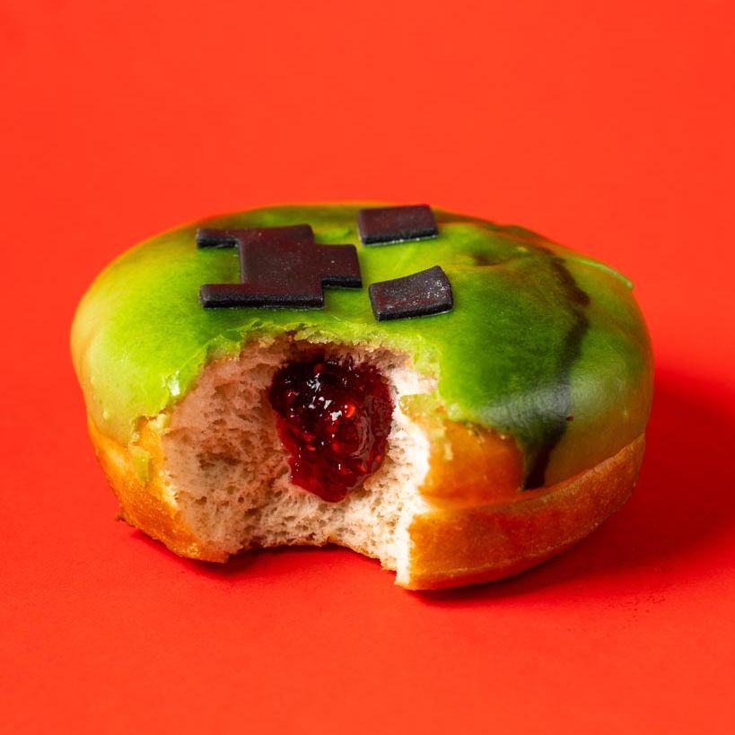 "Minecraft Special" doughnut gift box (vegan)