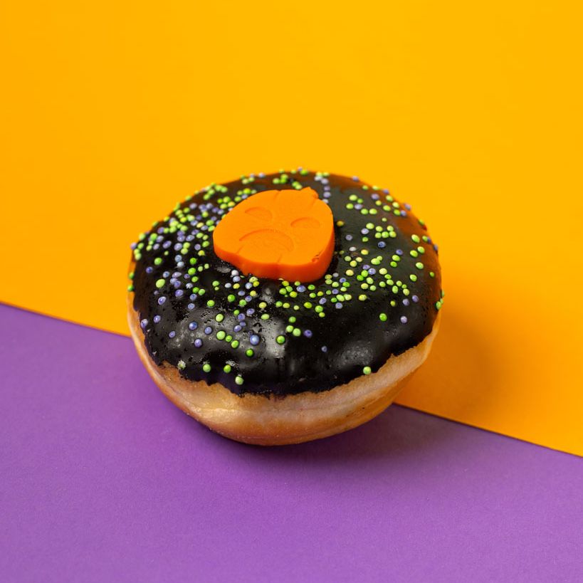 Halloween mini doughnut gift box