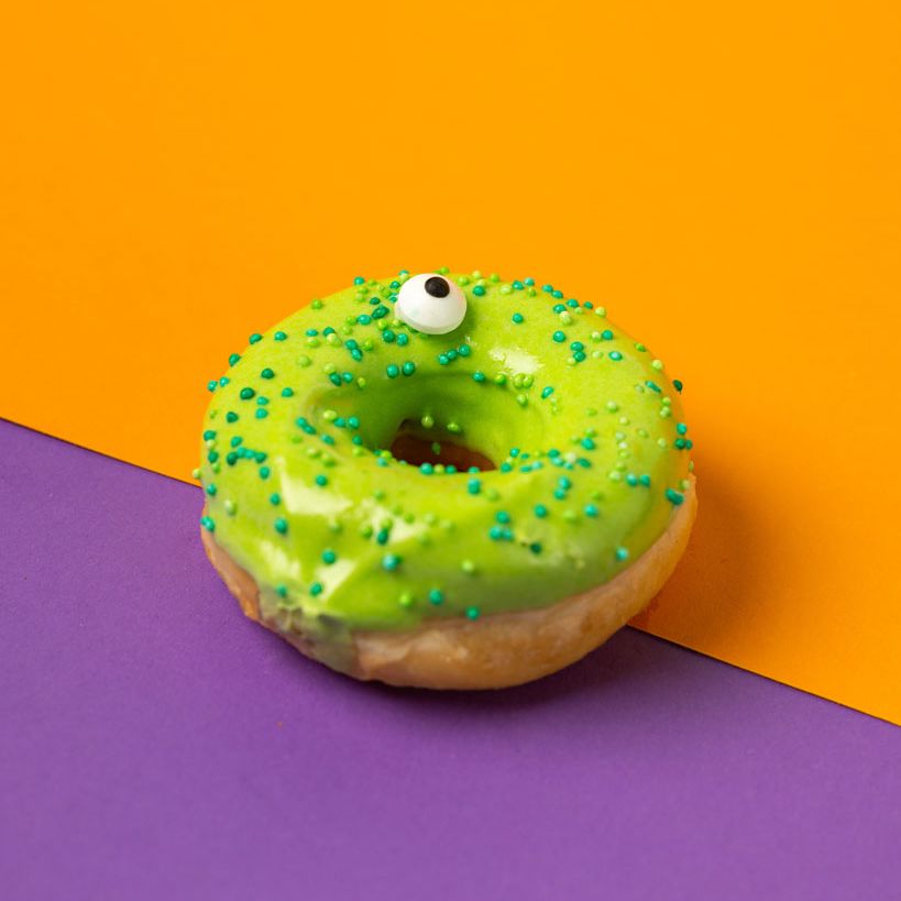 Halloween mini doughnut gift box