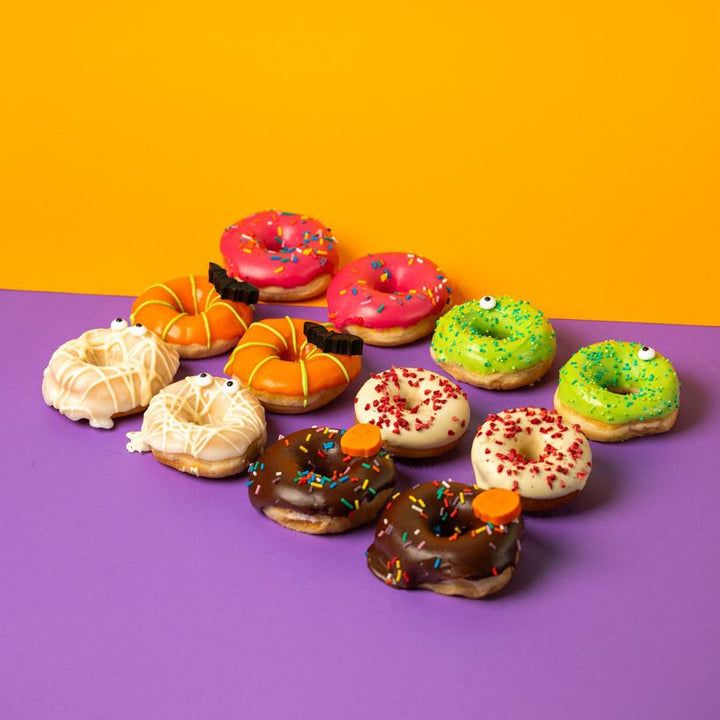 "Halloween Special" vegan mini doughnut gift box