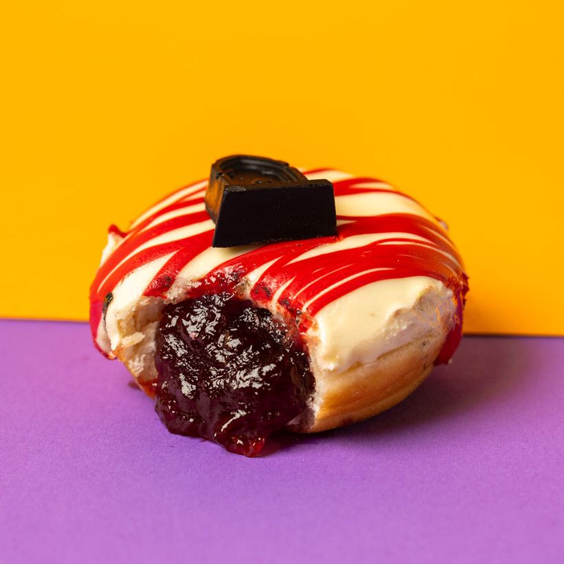 Halloween mini doughnut gift box