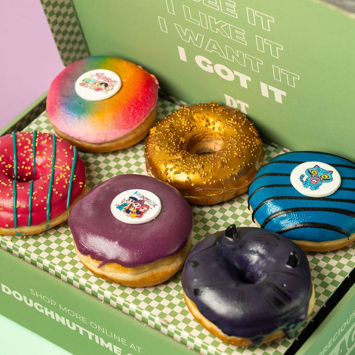 "K-Pop Special" vegan doughnut gift box