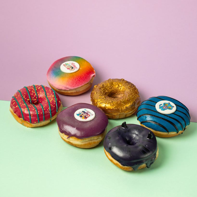 "K-Pop Special" vegan doughnut gift box