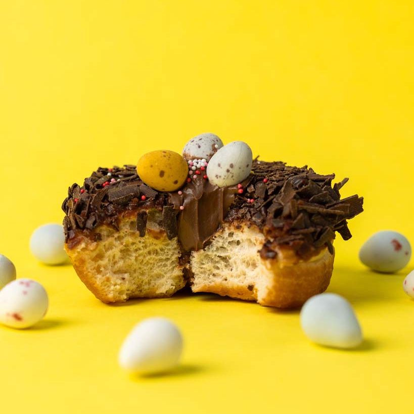 "Vegan Easter" doughnut gift box