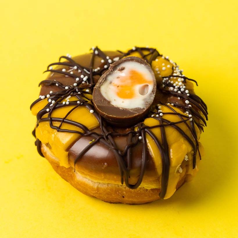 "Vegan Easter" doughnut gift box