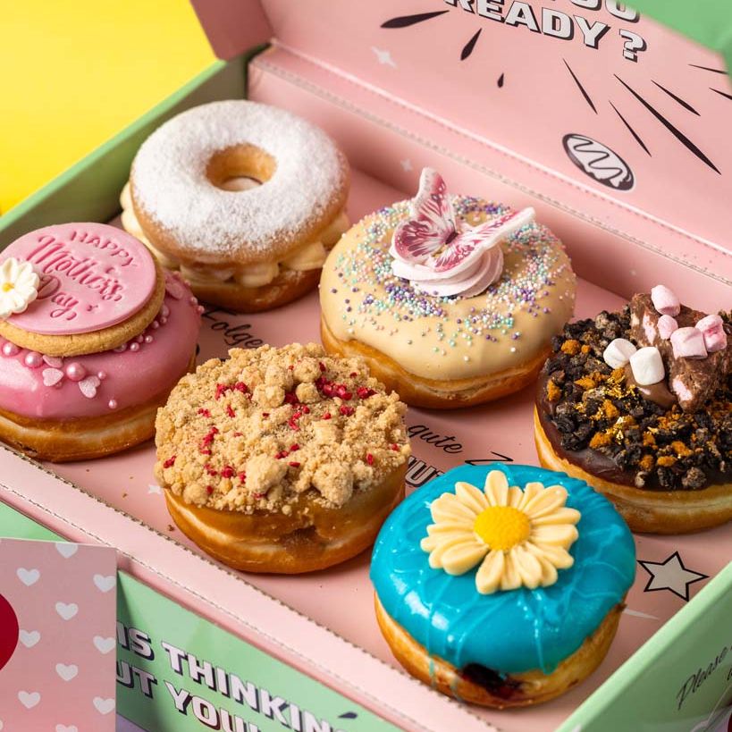 Vegan "Mother's Day Special" donut gift box