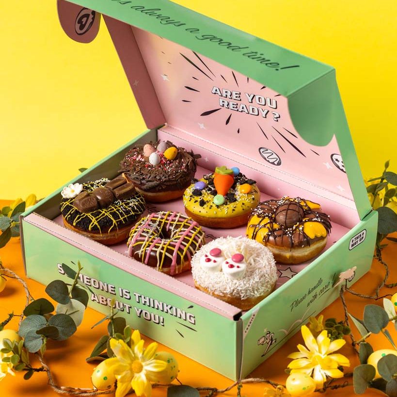 "Easter Special" doughnut gift box