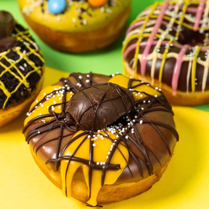 "Vegan Easter" doughnut gift box