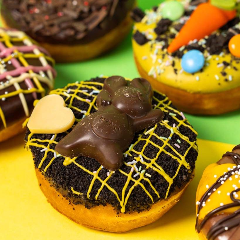 "Vegan Easter" doughnut gift box