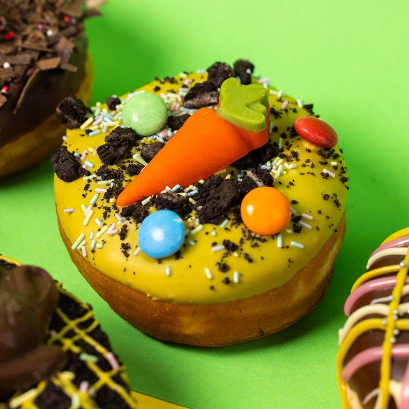 "Vegan Easter" doughnut gift box