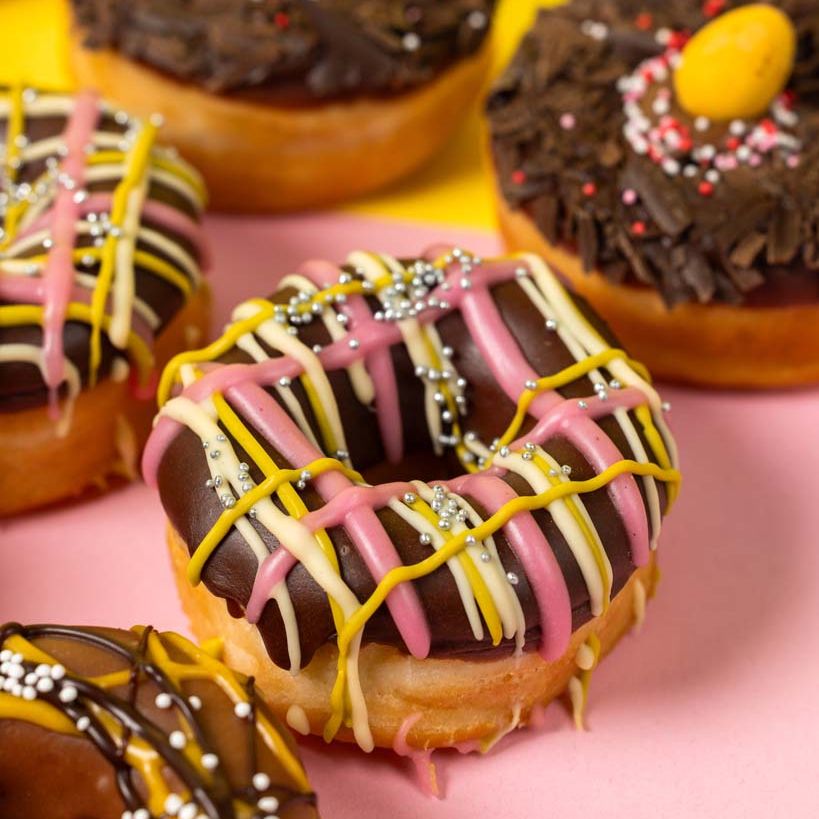 "Easter Special" vegan mini doughnut gift box