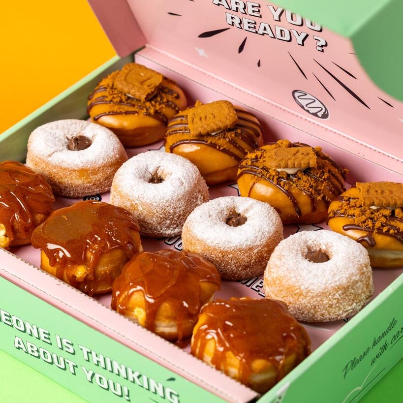 "Candy Crush" mini doughnut gift box