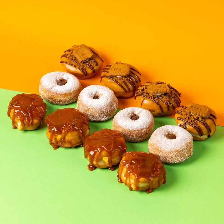 Mini doughnut party box XL – 60 mini doughnuts