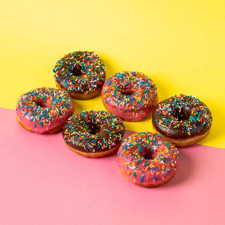 Vegan doughnut party box (24 pieces)