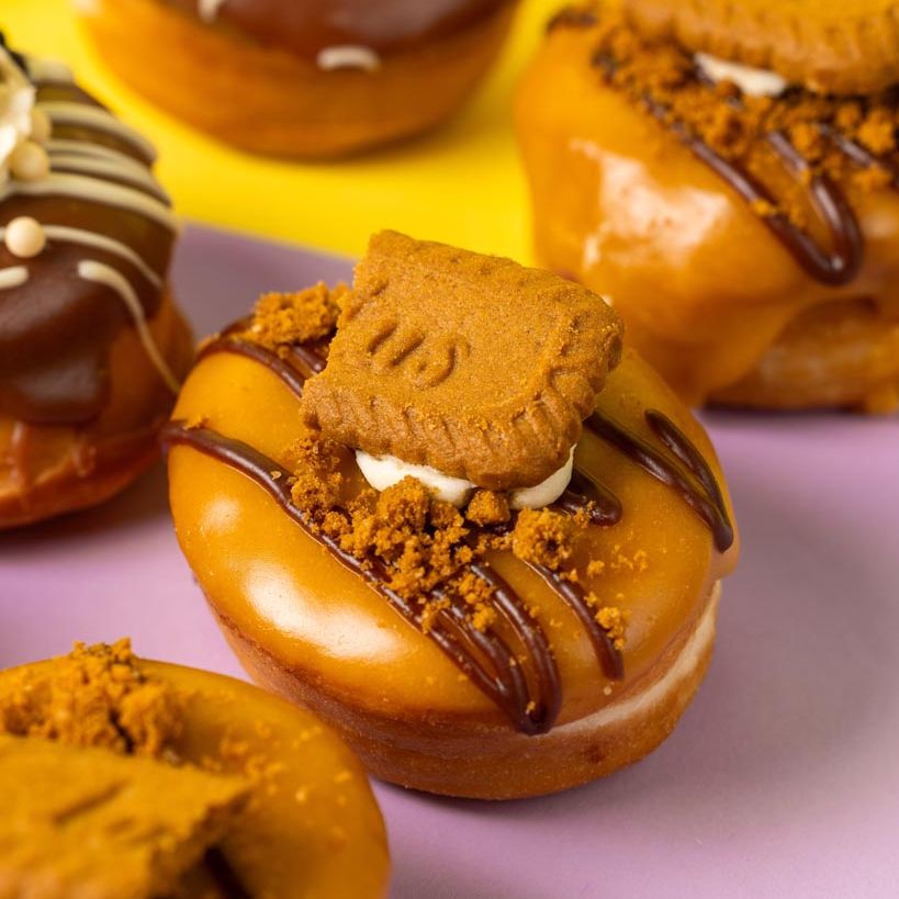 "Filled with Love" mini doughnut gift box