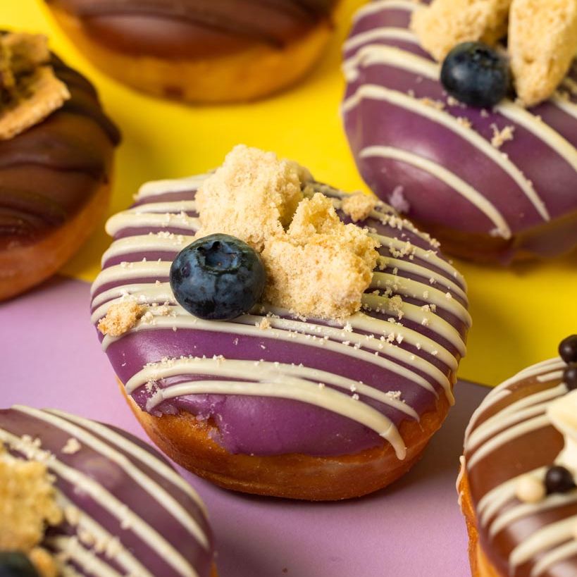 "Filled with Love" mini doughnut gift box